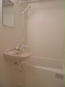 Bath. With bathroom dryer