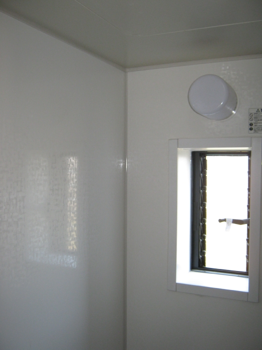 Bath. There is a window in the bathroom