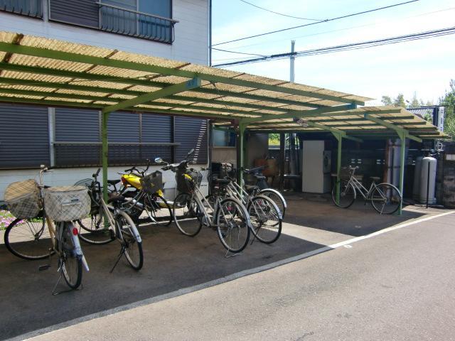 Other common areas. Bicycle-parking space