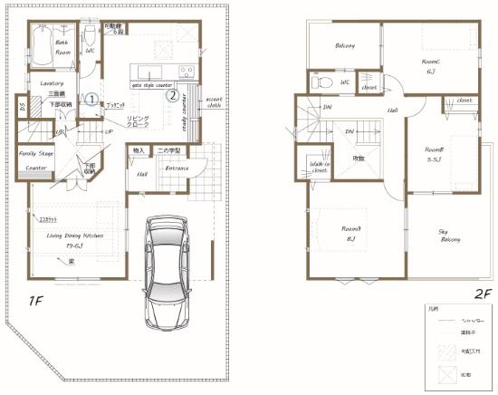 Floor plan. (1 Building), Price TBD , 3LDK, Land area 111.35 sq m , Building area 98.12 sq m