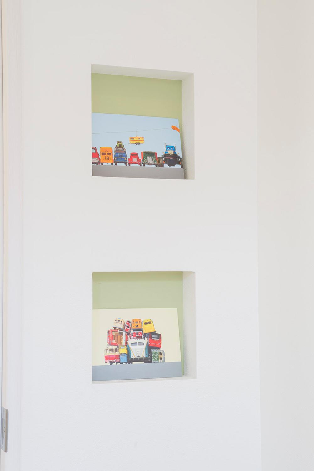 Same specifications photos (Other introspection).  ■ Such as the walls of the niche LDK space to design a niche (the wall that was hollowed out a wall in a concave shape), Decorated, such as family photos. 