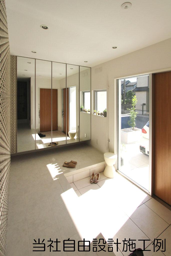 Building plan example (introspection photo). ※ reference ※ Our free design plan construction example