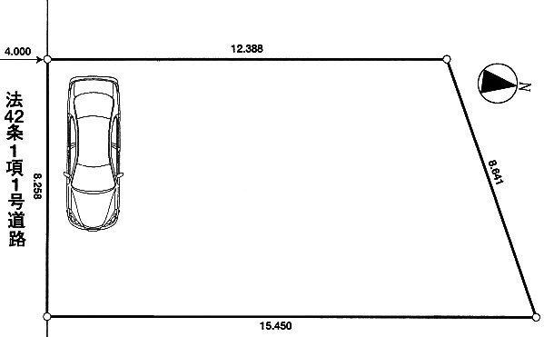 Compartment figure. 19,800,000 yen, 4LDK, Land area 115.04 sq m , Building area 90.72 sq m