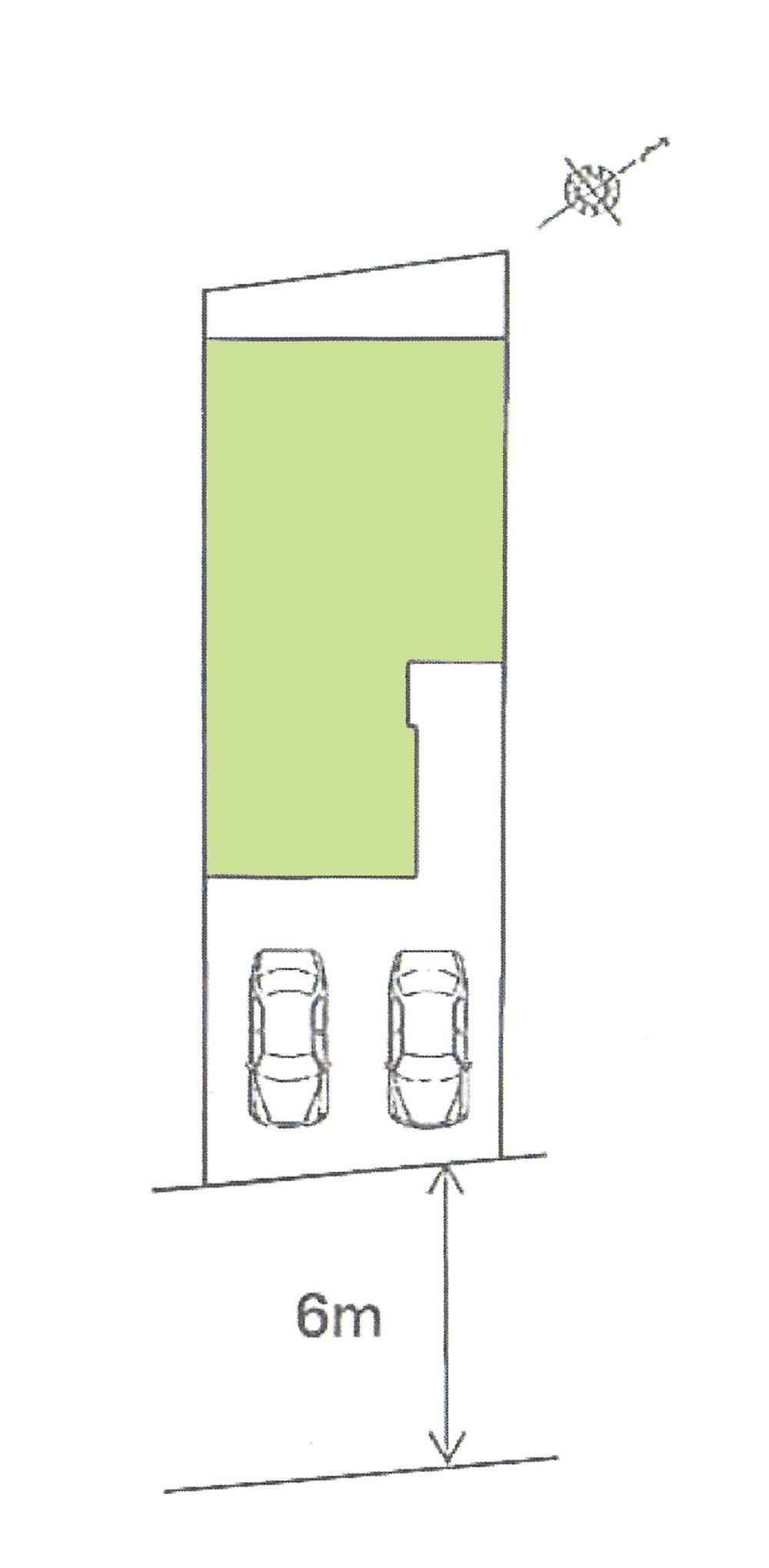 Compartment figure. 19,800,000 yen, 3LDK, Land area 100.51 sq m , Building area 80.17 sq m compartment view