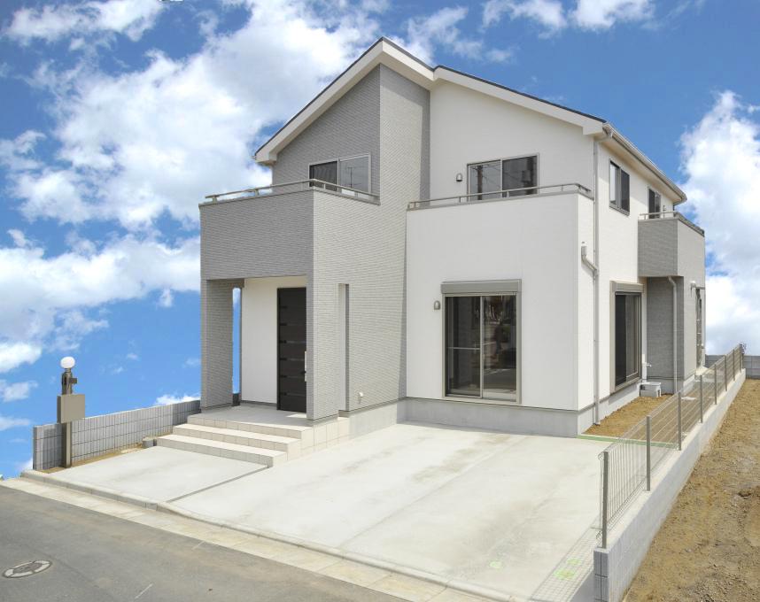 Building plan example (exterior photos).  ※ reference ※ Our Breeze Garden  ~ Breeze Garden ~  Example of construction