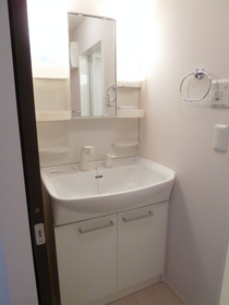 Washroom. Convenient independent wash basin