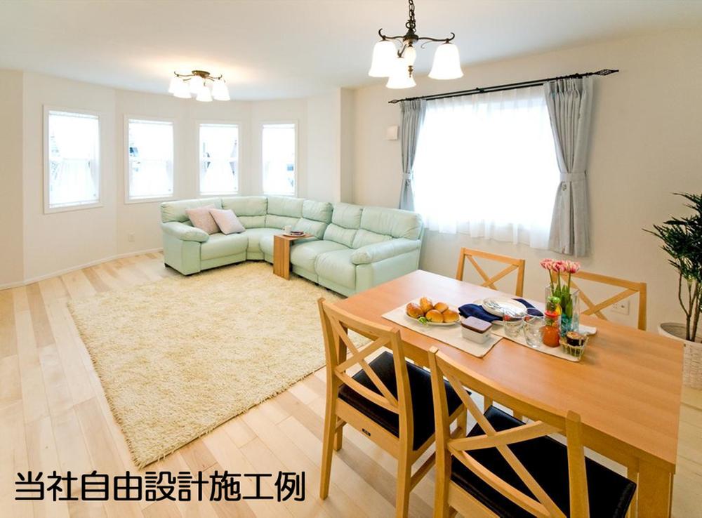 Building plan example (introspection photo). ※ reference ※ Our construction cases