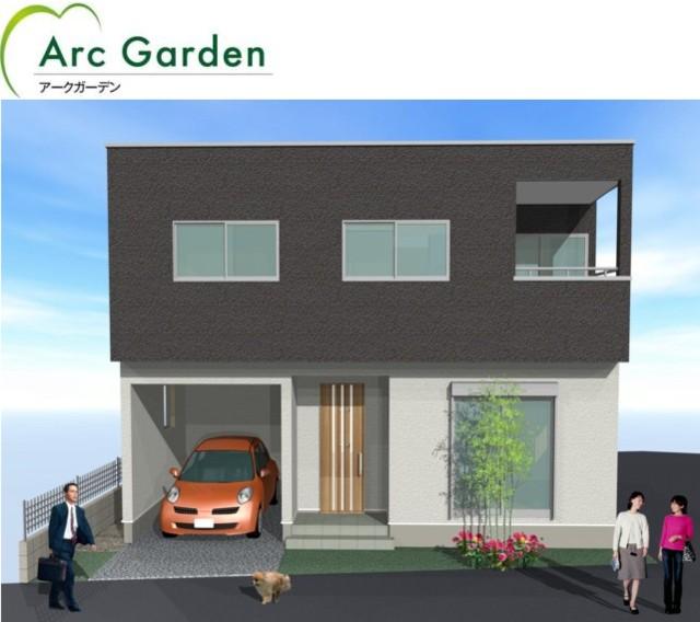 Appearance of chic color. It is built-in garage to protect the car from rain and wind. . Appearance of chic color.