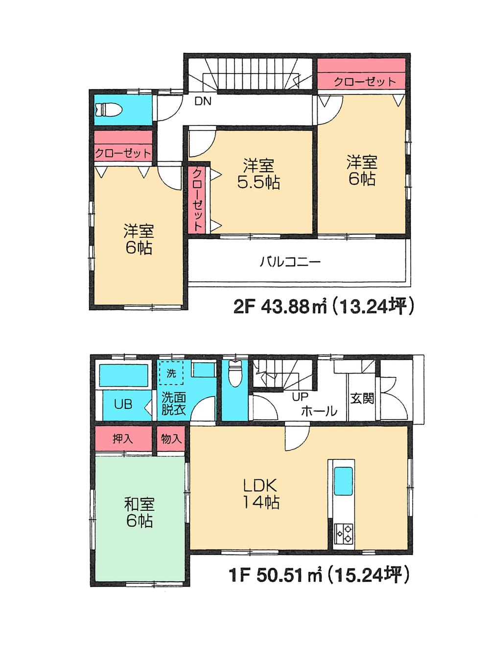 Building plan example (floor plan). Floor reference plan
