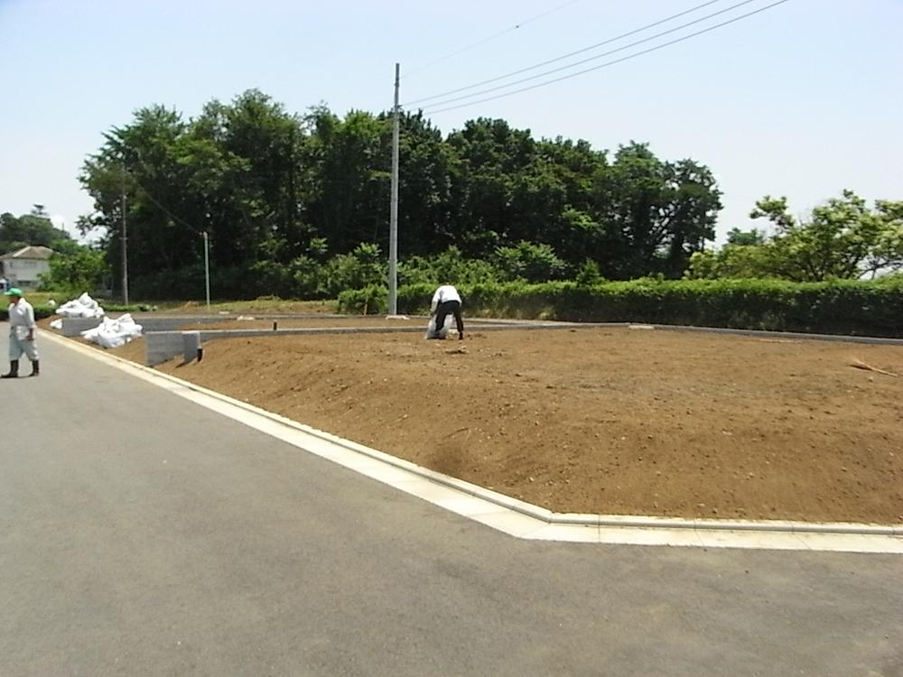 Park in the development compartment, There is garbage ponds.