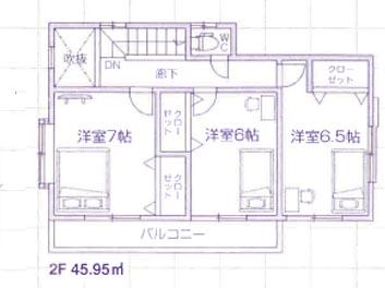 Floor plan. 21,800,000 yen, 4LDK, Land area 228.84 sq m , Building area 105.98 sq m
