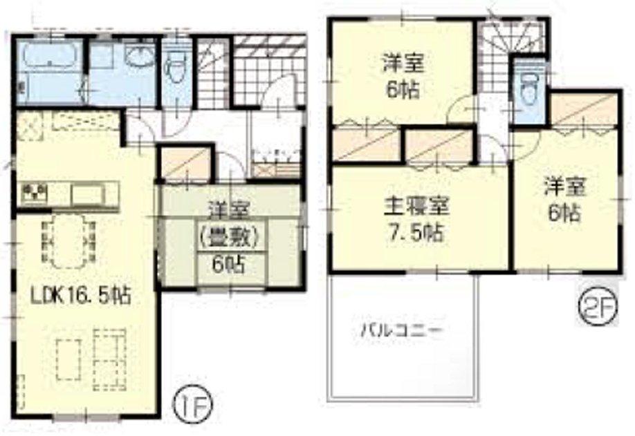 Floor plan. This property is possible guidance on the day. 9 o'clock ~ If you can contact us at 23 o'clock, Please contact "0800-603-8258" so you can visit. It is also possible to ask to pick up your designated station. Also of interest you after work!