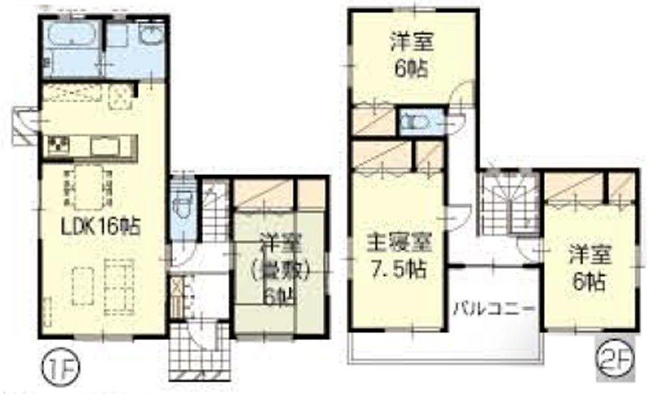 Floor plan. This property is possible guidance on the day. 9 o'clock ~ If you can contact us at 23 o'clock, Please contact "0800-603-8258" so you can visit. It is also possible to ask to pick up your designated station. Also of interest you after work!