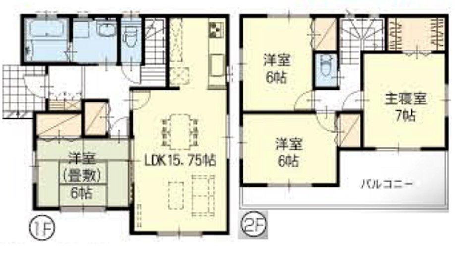 Floor plan. Ecos Tairaya Corporation to Green Park shop 1740m