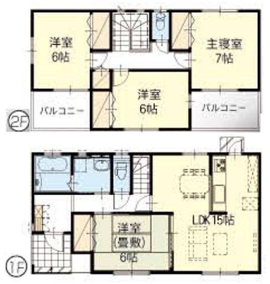 Floor plan. This property is possible guidance on the day. 9 o'clock ~ If you can contact us at 23 o'clock, Please contact "0800-603-8258" so you can visit. It is also possible to ask to pick up your designated station. Also of interest you after work!