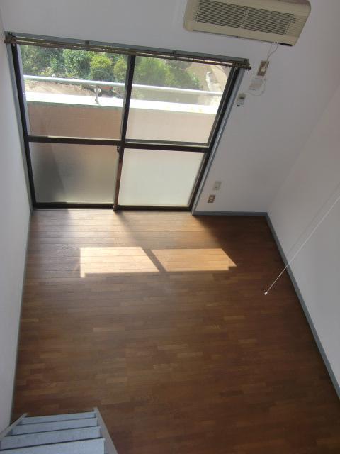 Living and room. The living room from the loft