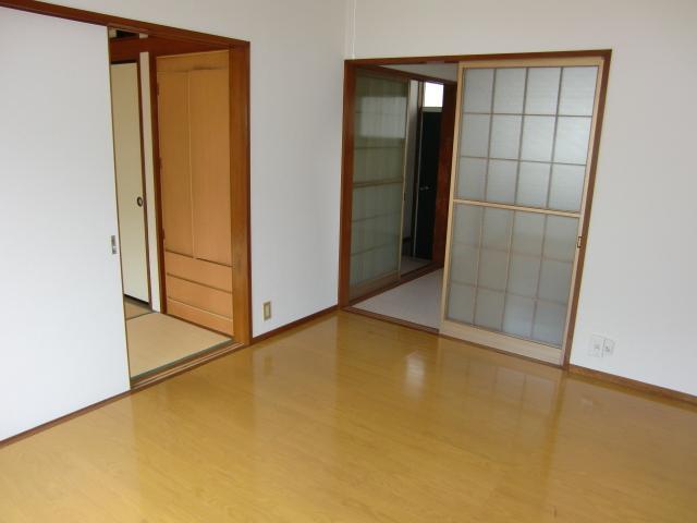 Living and room. Western style room