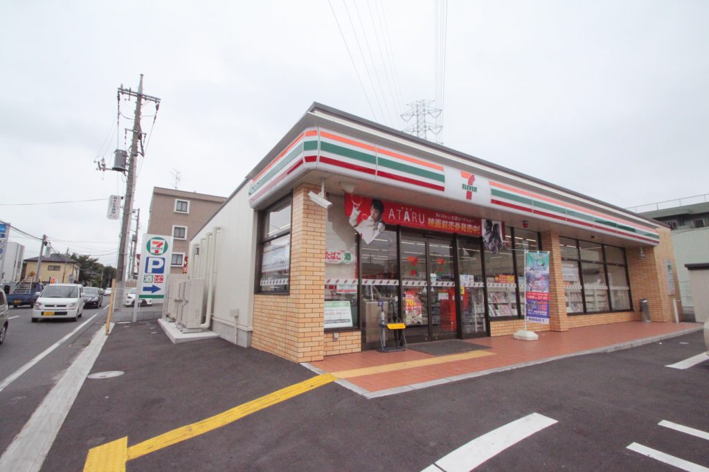Convenience store. Seven-Eleven Kawagoe Shinjuku 6-chome up (convenience store) 839m