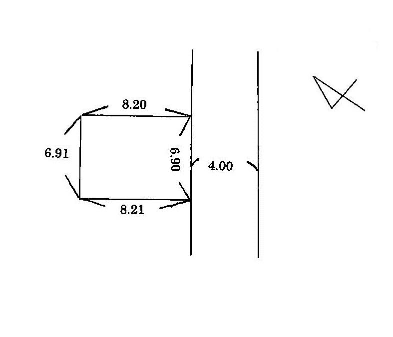 Compartment figure. Land price 6.3 million yen, Land area 67 sq m