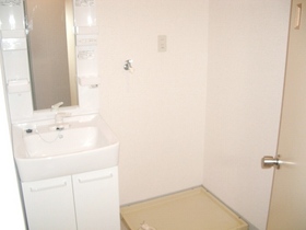 Washroom. There is also a wash basin