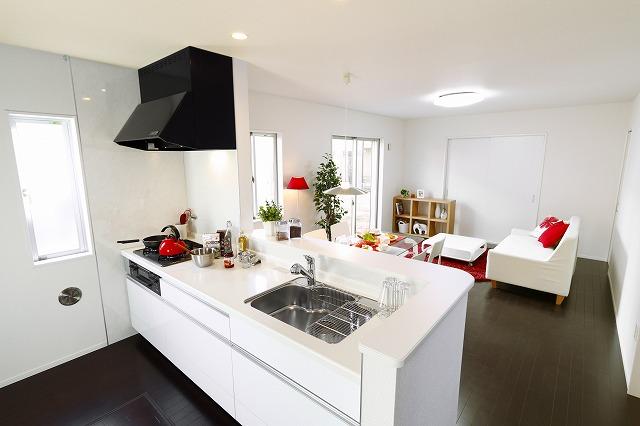 Same specifications photo (kitchen). ■ Face-to-face kitchen