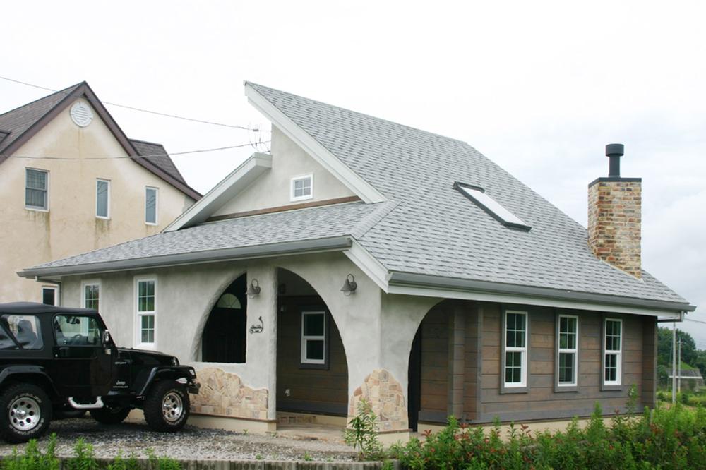 Building plan example (exterior photos). Our free design plan construction cases