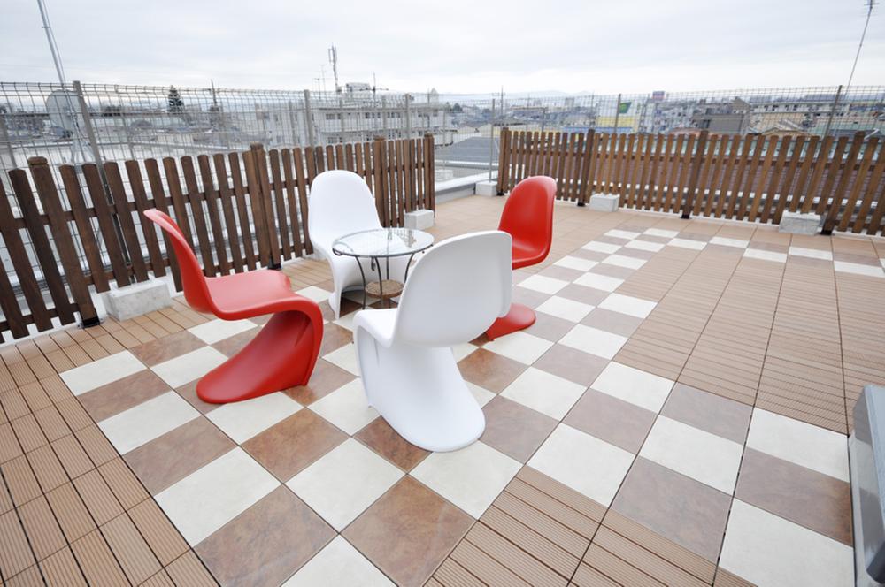 Building plan example (introspection photo). Note: Our example of construction