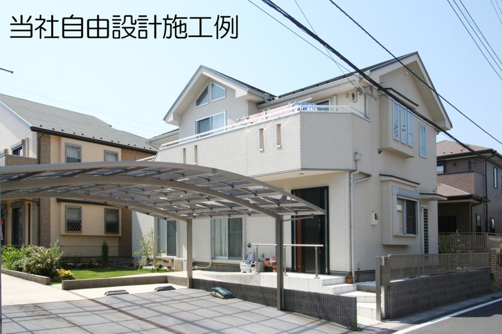 Building plan example (exterior photos). Note: Our example of construction