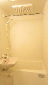 Bath. With bathroom dryer