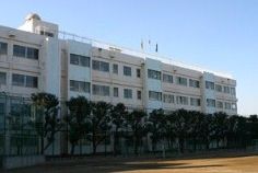 Junior high school. 1048m until the Municipal Aoki junior high school (junior high school)