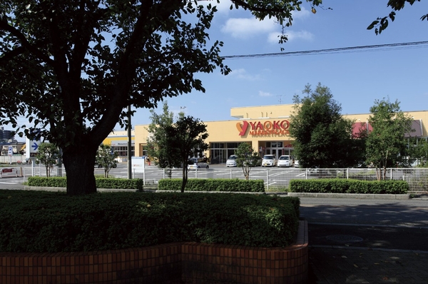 Hypermarket "Yaoko Co., Ltd." is local opposite. Prepare a shopping cart of the apartment only (about 40m ・ 1-minute walk)