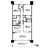 Floor: 2LDK + S, the occupied area: 70.76 sq m, price: 29 million yen (tentative)