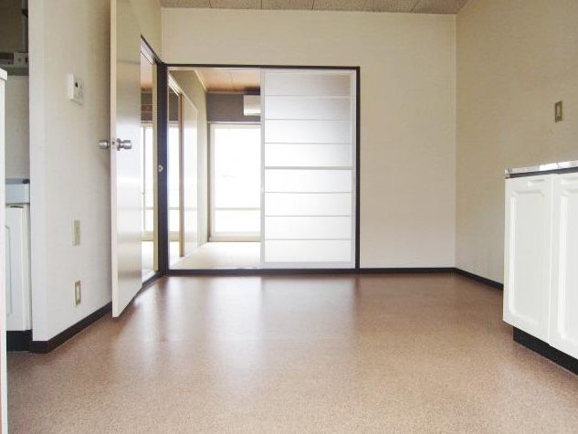 Living and room. It is also available as a spacious 1LDK