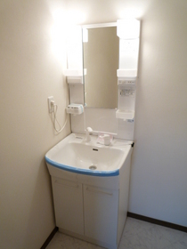 Washroom. Exchange did wash basin with shampoo dresser
