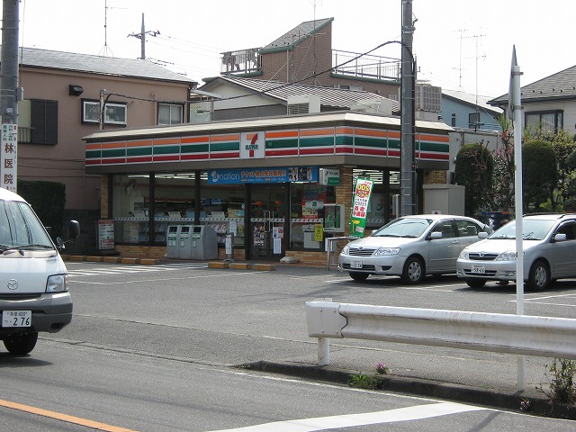 Convenience store. Seven-Eleven Kawaguchi Kamiaoki Chuodori store up (convenience store) 370m