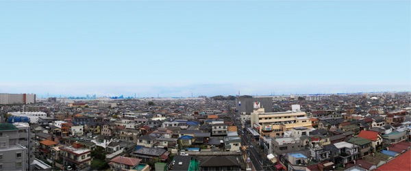 Other. Before the area of ​​the eye spread is low-rise housing, It spreads radiant scenery unobstructed and sunlight from the south. (North view)