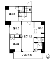 Floor: 3LDK + WIC, the occupied area: 72 sq m, Price: TBD
