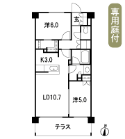Floor: 2LDK + WIC, the occupied area: 58.24 sq m, Price: TBD