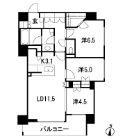 Floor: 3LDK + WIC, the occupied area: 72 sq m, Price: TBD