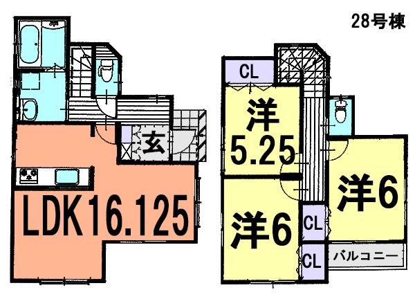 Floor plan. 1100m until Kawaguchi Municipal Kizoro Elementary School