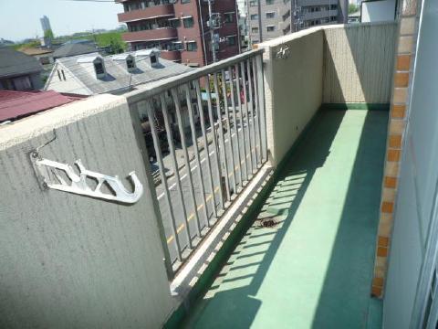 Balcony. South-facing balcony. 