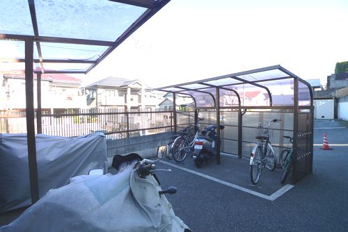 Other common areas. Bicycle shed