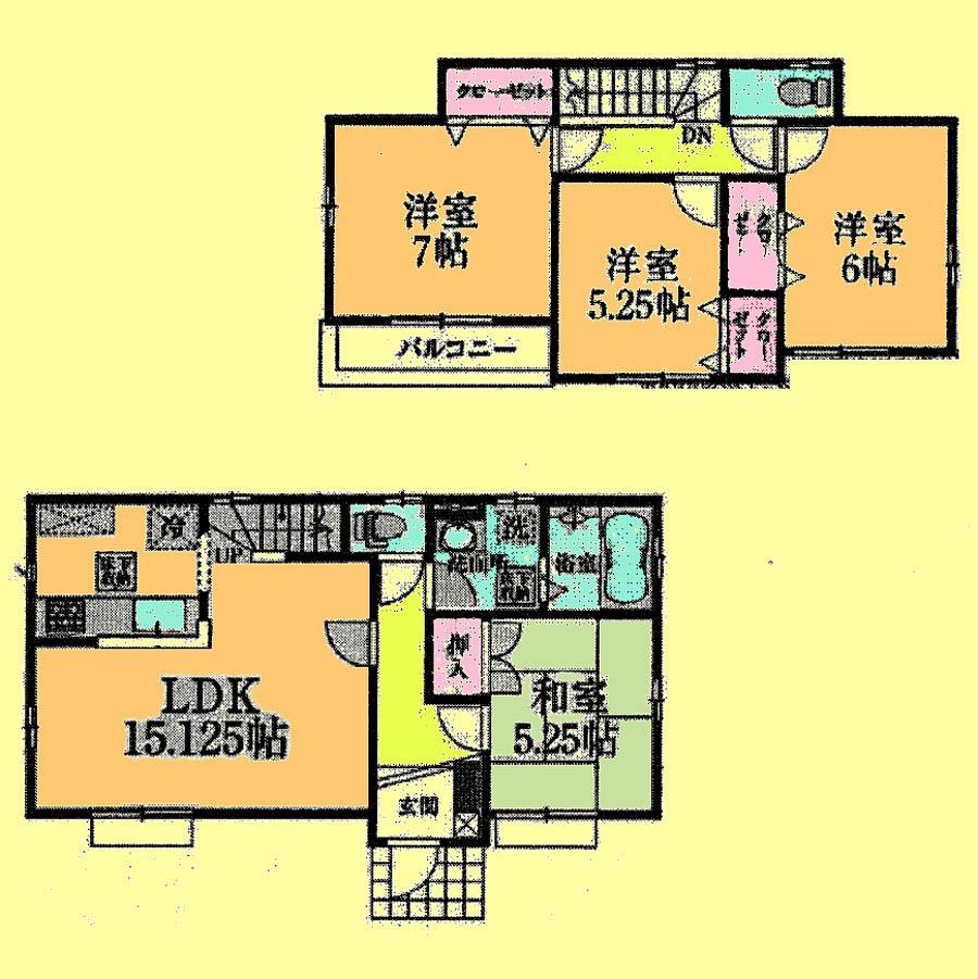Floor plan. 29,800,000 yen, 4LDK, Land area 110.27 sq m , Building area 93.15 sq m located view in addition to this, It will be provided by the hope of design books, such as layout.