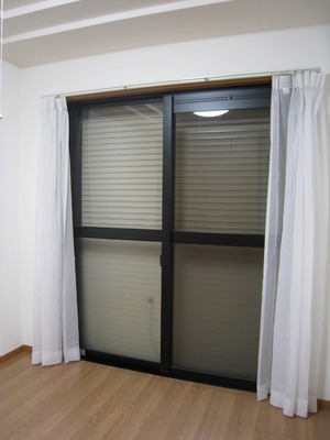 Security. It is safe even 1F dated shutter