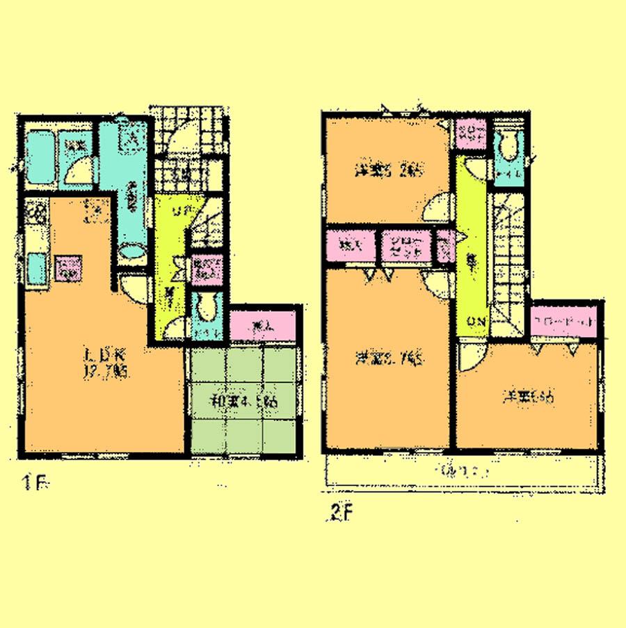 Floor plan. 23.8 million yen, 4LDK, Land area 98.49 sq m , Building area 91.32 sq m located view in addition to this, It will be provided by the hope of design books, such as layout.