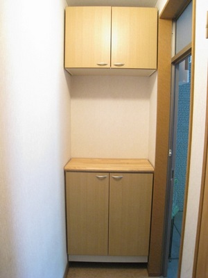 Entrance. There cupboard