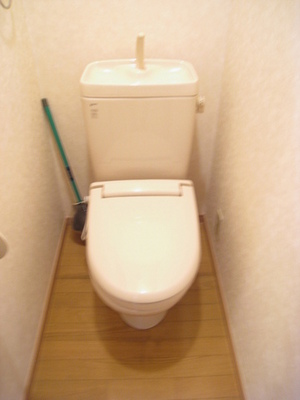 Toilet. Power points Available Washlet will put