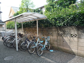 Building appearance. Bicycle-parking space