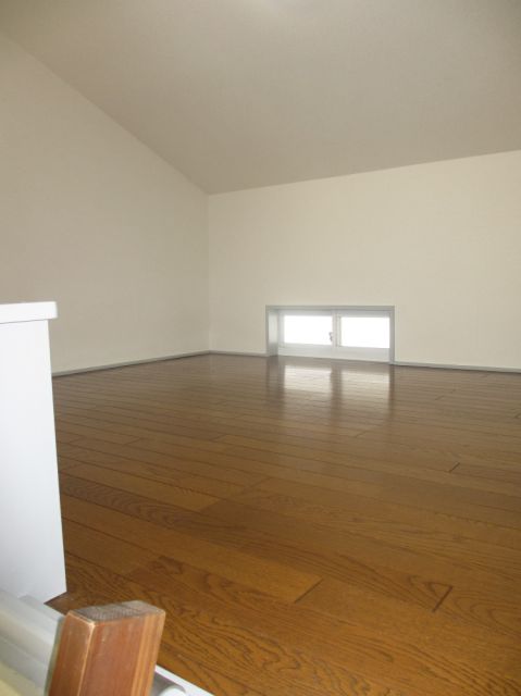 Living and room. Loft can also be used as a storage