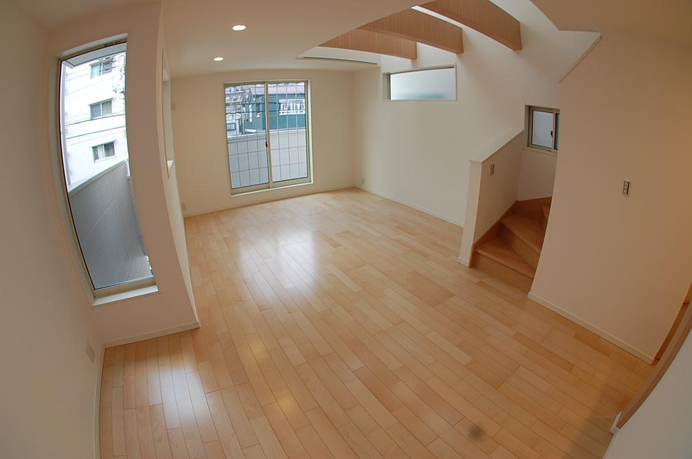 Living. There was foot floor heating with a living